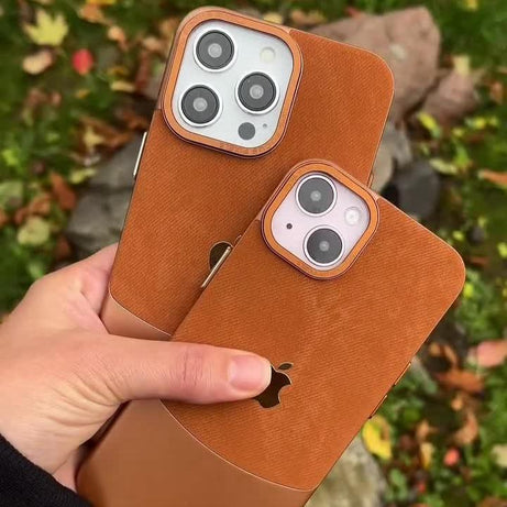 iPhone Velvet Touch Dual-Tone Case