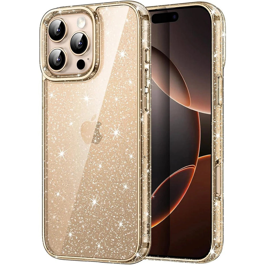 Luxury Square Plating Glitter Phone Case